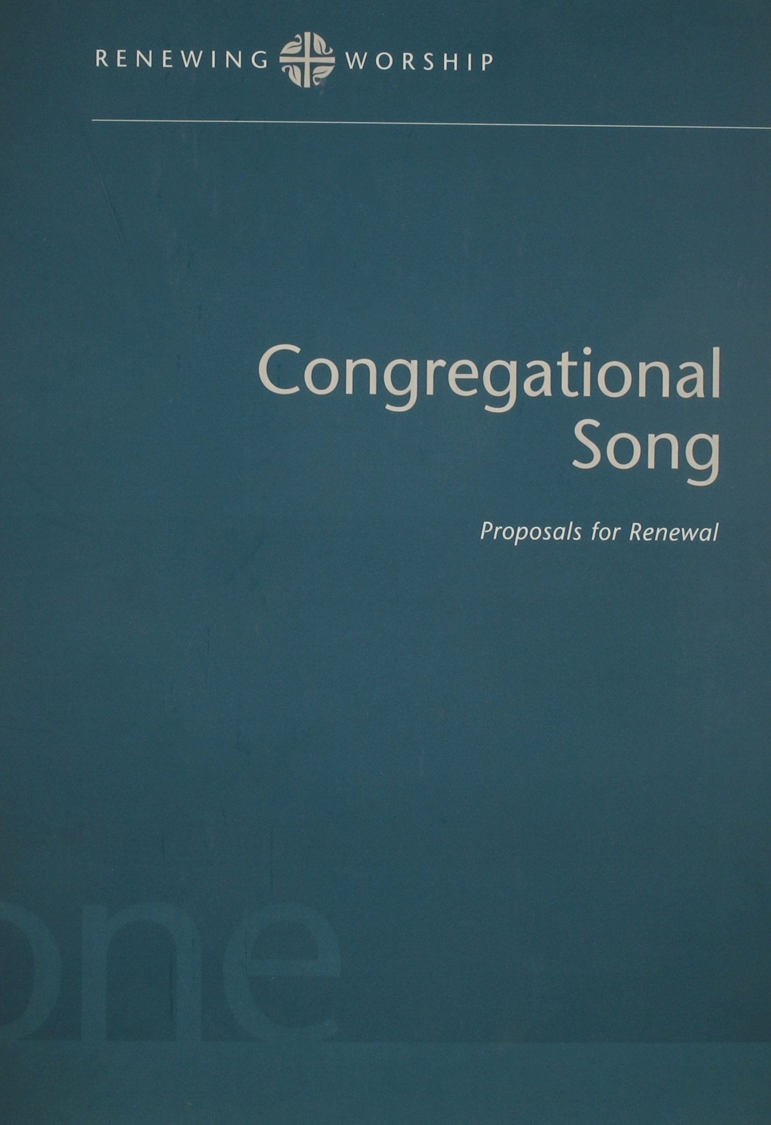 Renewing Worship: Congregational Songs,Used