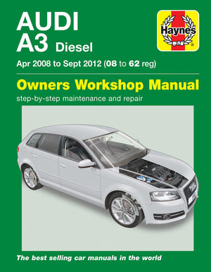 Audi A3 Diesel Owner's Workshop Manual,Used