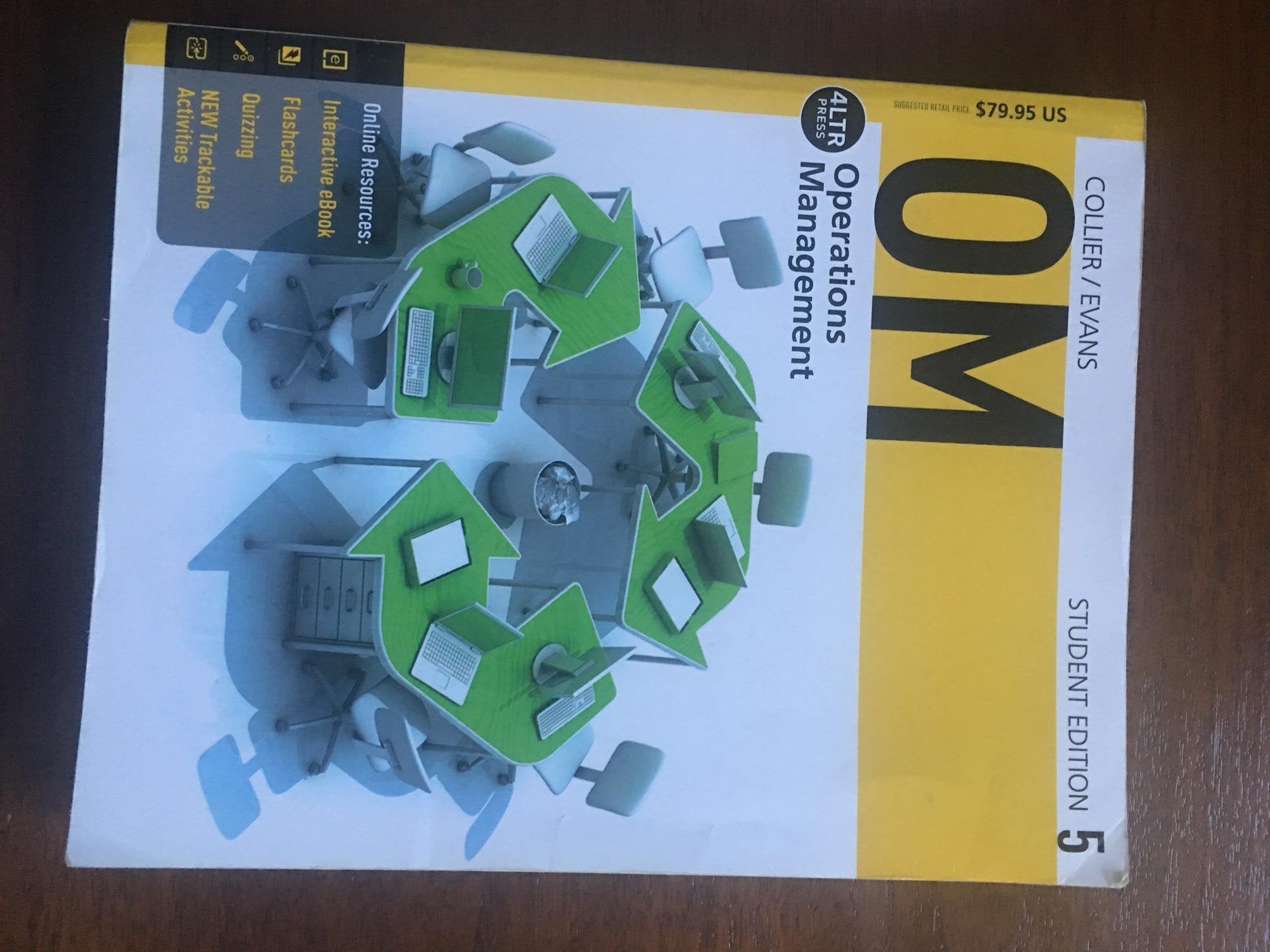OM5 (with CourseMate, 1 term (6 months) Printed Access Card) (New, Engaging Titles from 4LTR Press),Used