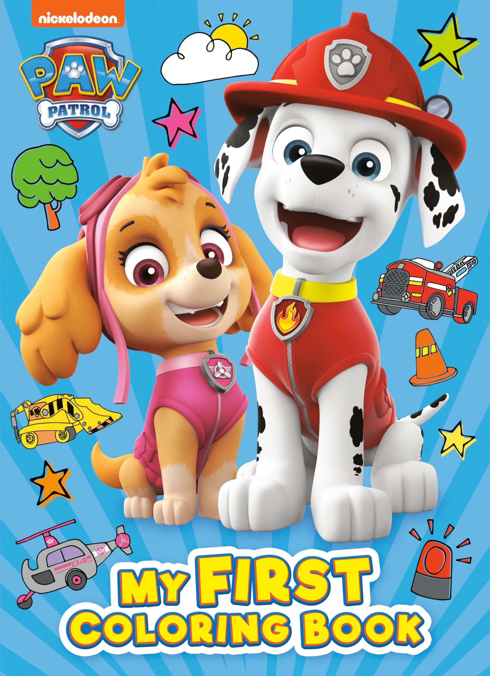 PAW Patrol: My First Coloring Book (PAW Patrol),New
