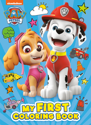 PAW Patrol: My First Coloring Book (PAW Patrol),New