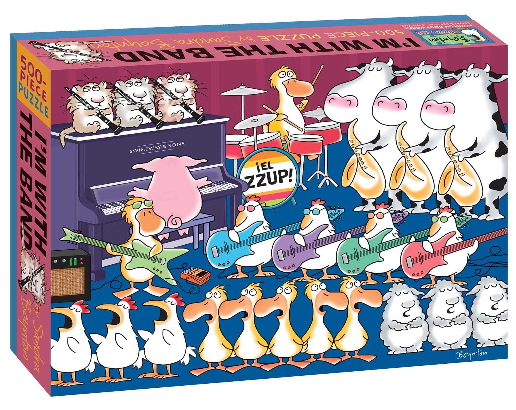 I'M With The Band: 500Piece Puzzle (Boynton For Puzzlers),Used