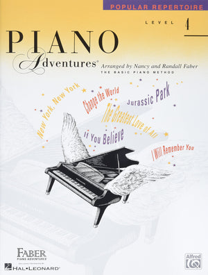 Piano Adventures  Popular Repertoire Book  Level 4,Used