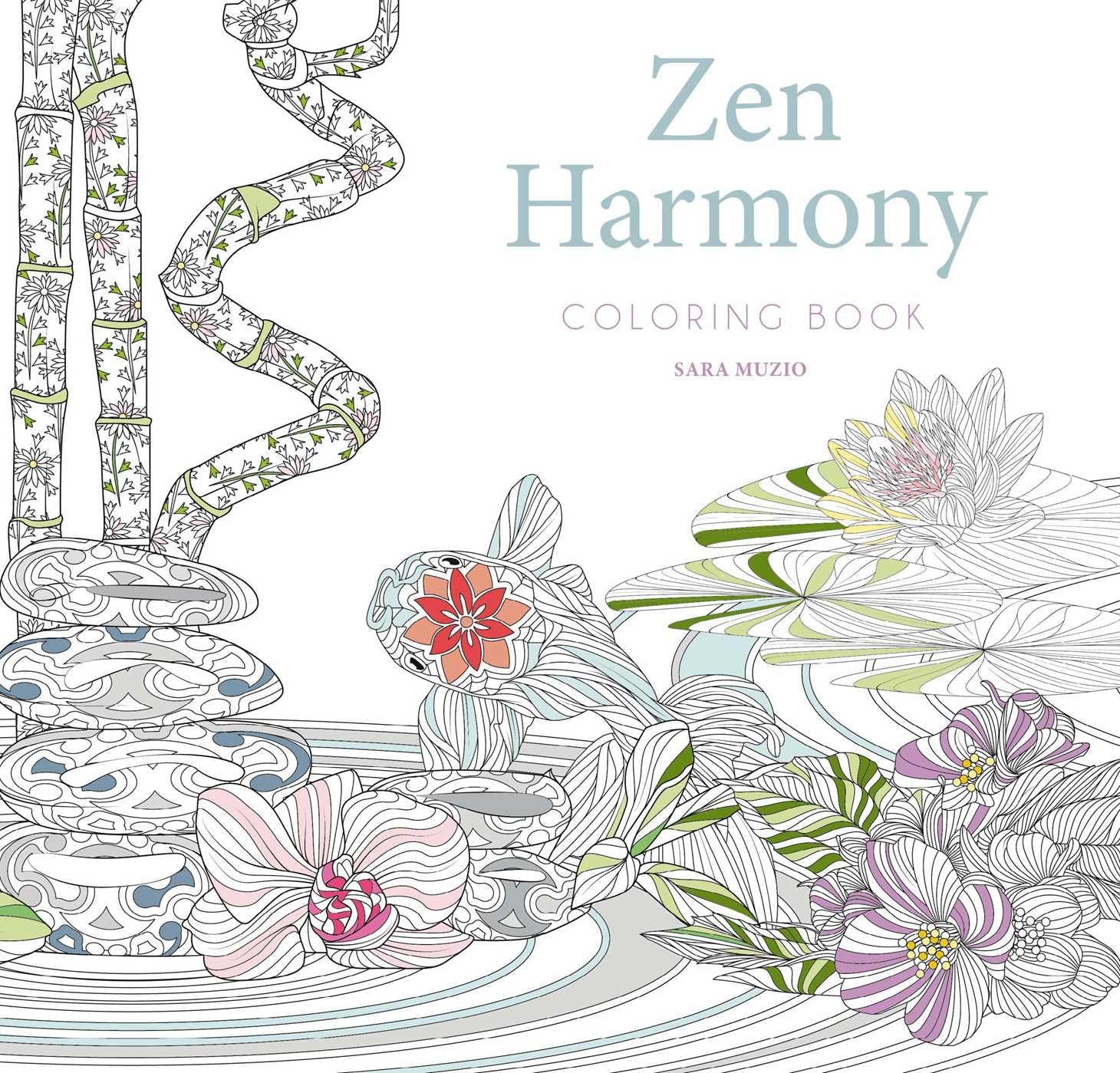 Zen Harmony Coloring Book (Calm Coloring: Natural Wonders)