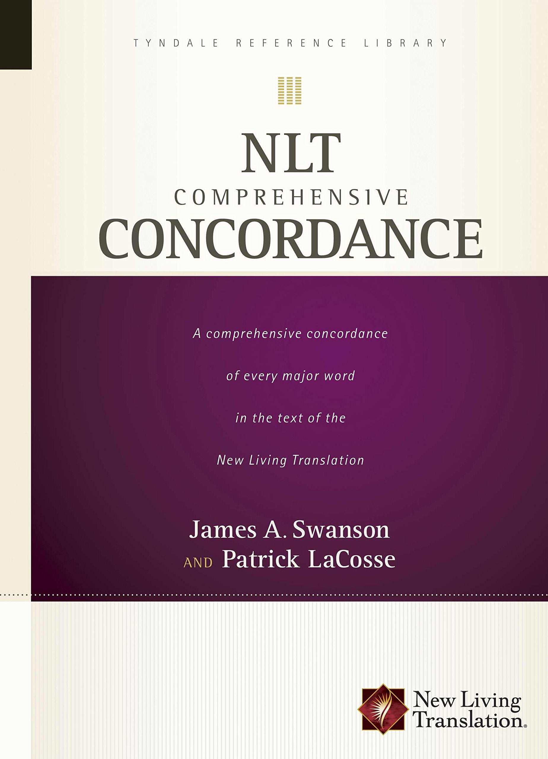 NLT Comprehensive Concordance (Tyndale Reference Library),New