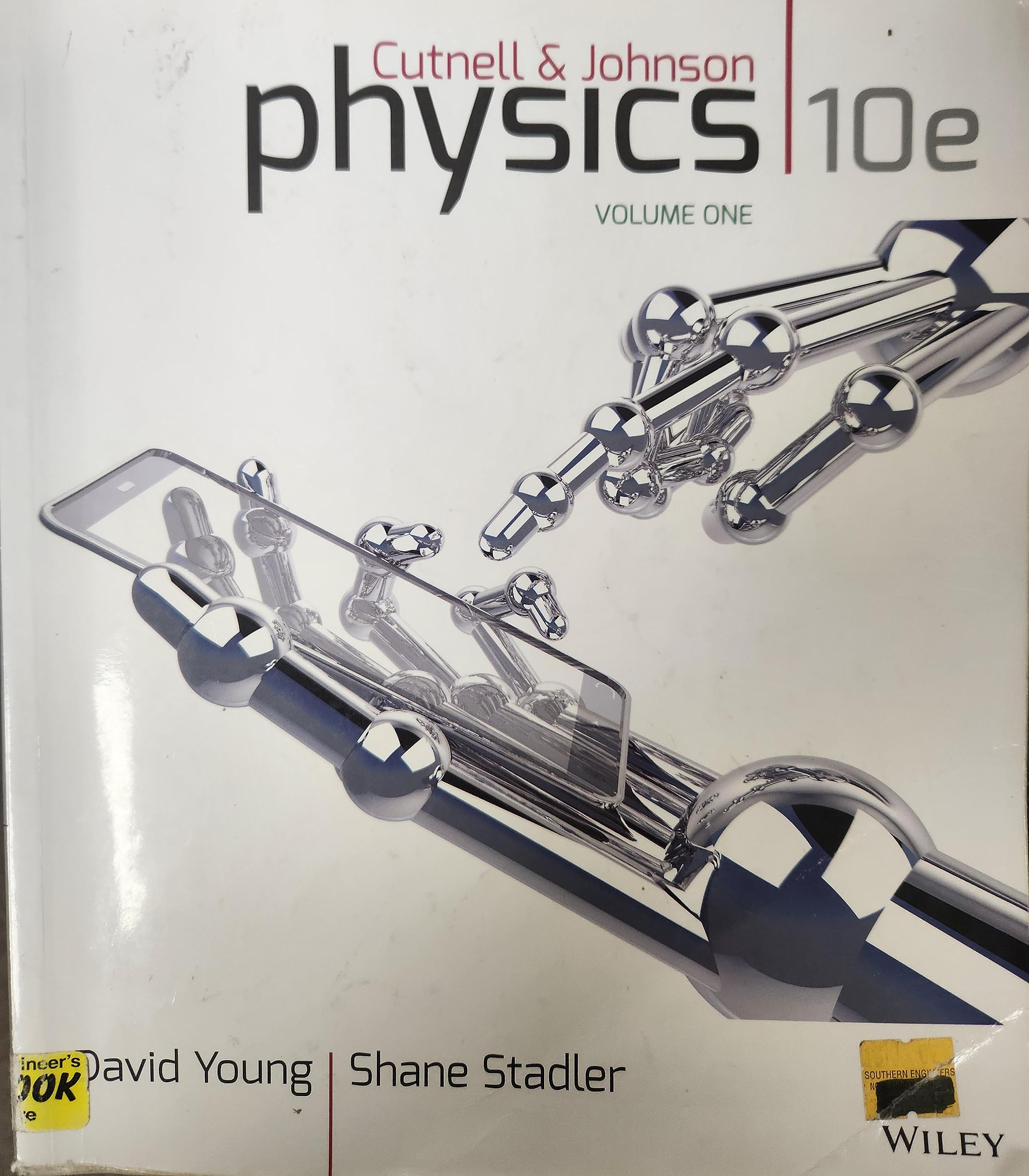 Cutnell & Johnson Physics, Volume One: Chapters 117,Used