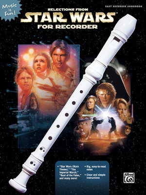 Selections from Star Wars for Recorder: Book Only (Music Is Fun),Used