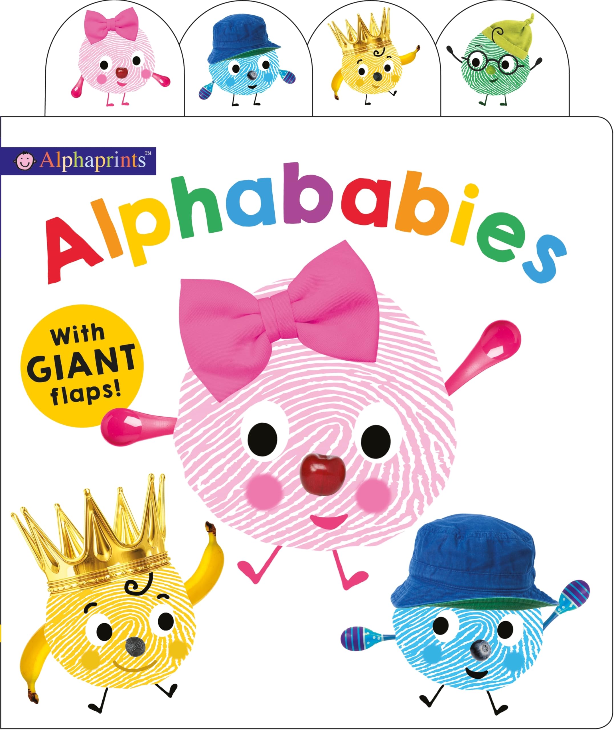 Alphaprints: Alphababies: with Giant flaps,Used