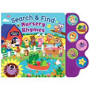 Search & Sing Nursery Rhymes  Interactive Sound Book For Toddlers  6 Songs & Hidden Picture Fun  Engaging Musical Board Book Fo
