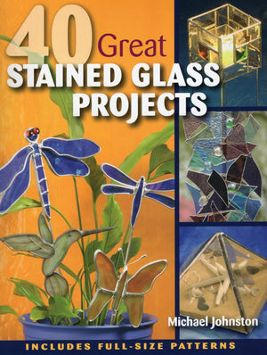 40 Great Stained Glass Projects,Used