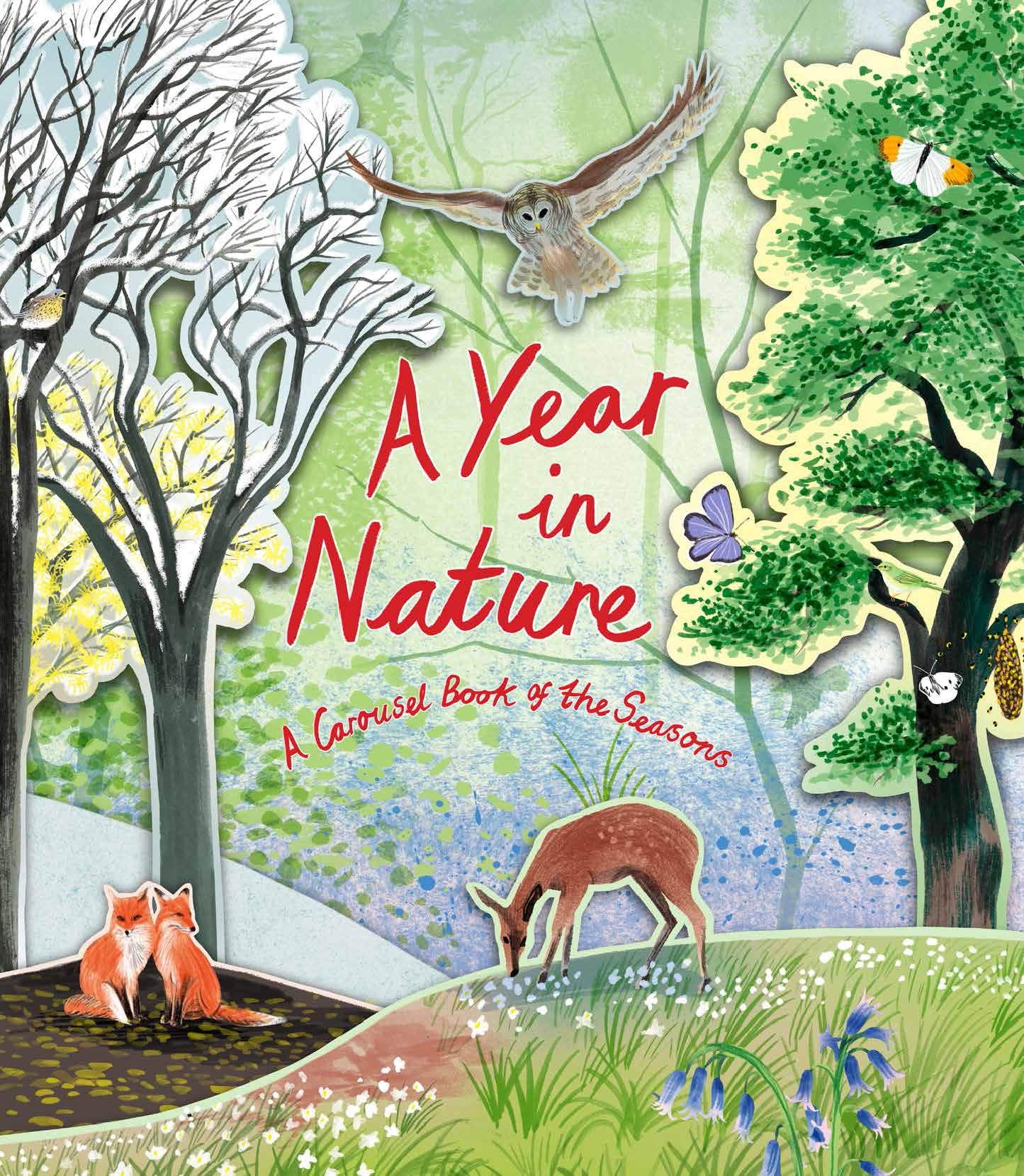 A Year in Nature: A Carousel Book of the Seasons,Used