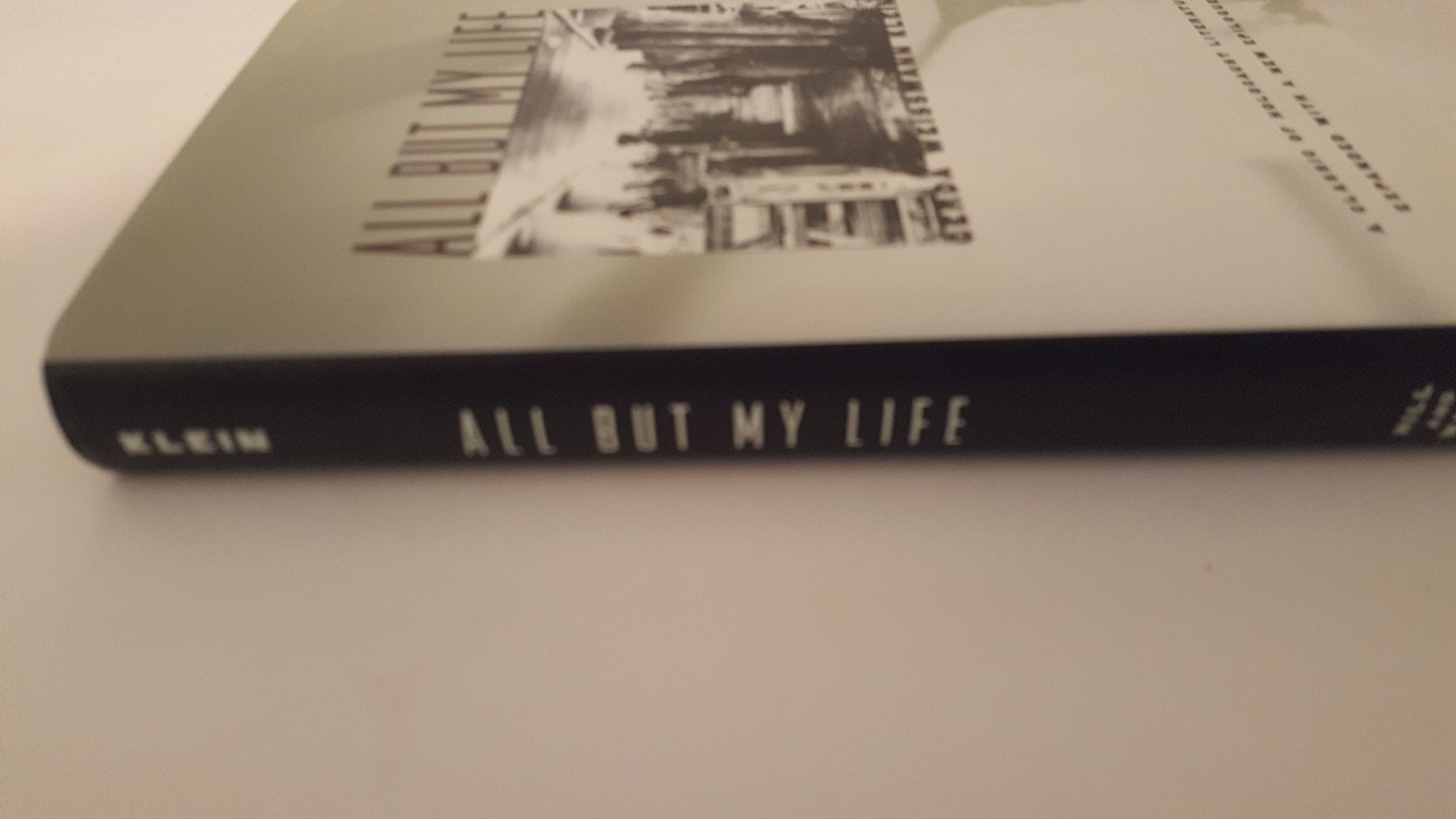 All But My Life: A Memoir,Used