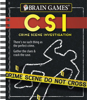 Brain Games  Crime Scene Investigation (CSI) Puzzles,New