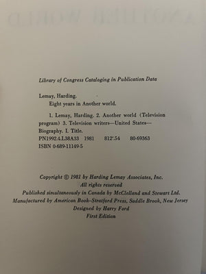 Eight years in Another world,Used