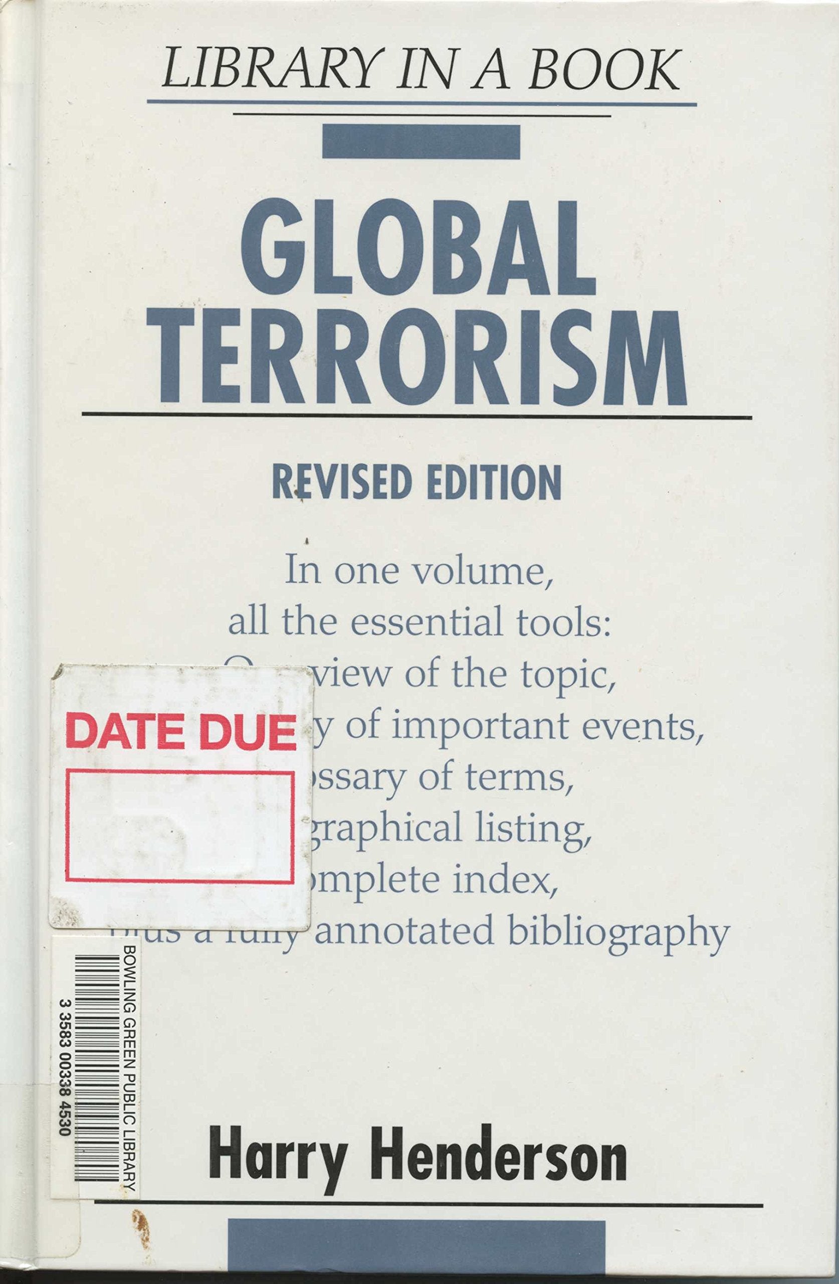 Global Terrorism (LIBRARY IN A BOOK),Used