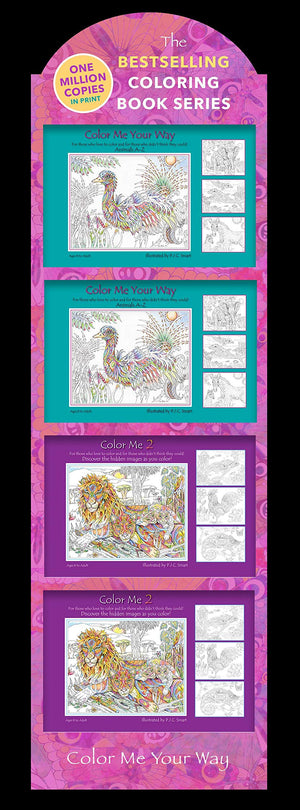 Color Me Your Way 24  Copy Floor Display