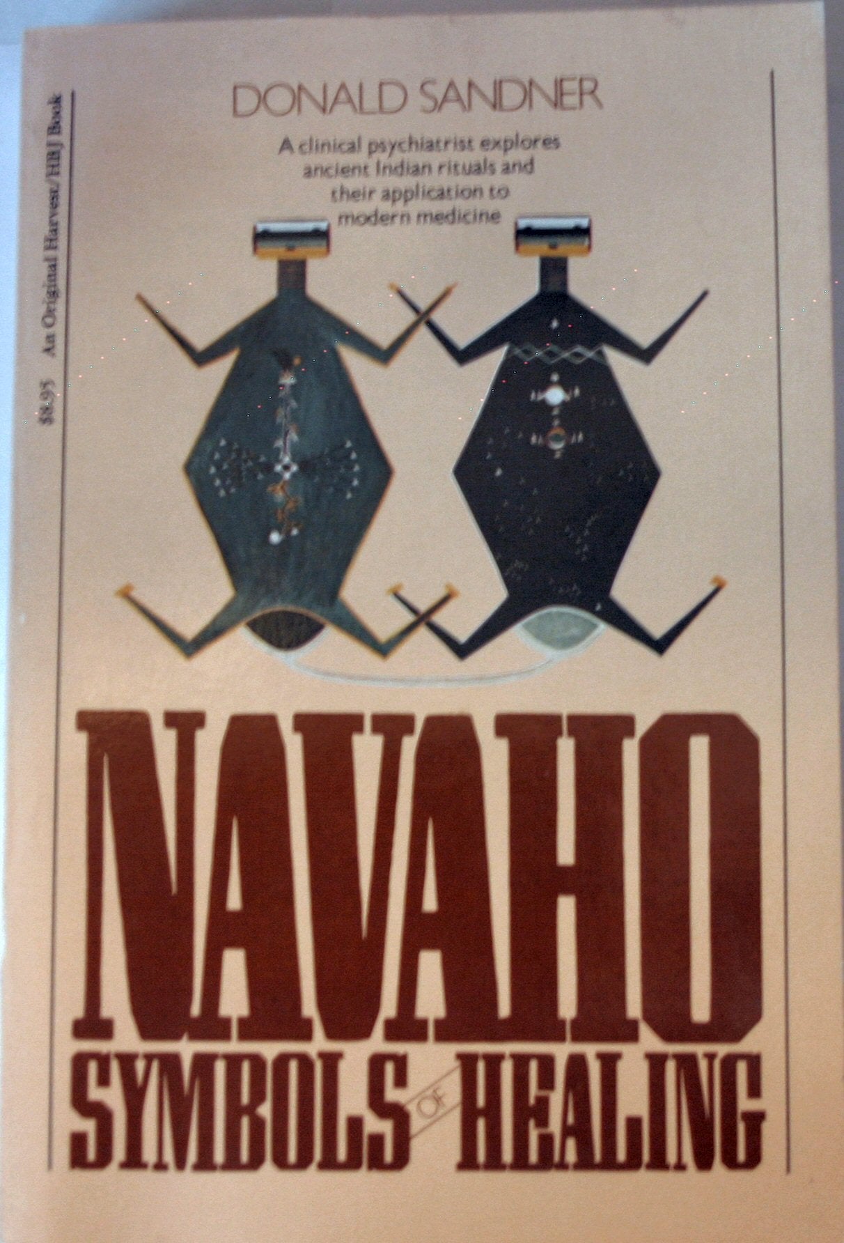 Navaho Symbols Of Healing (A Harvest/Hbj Book)-used