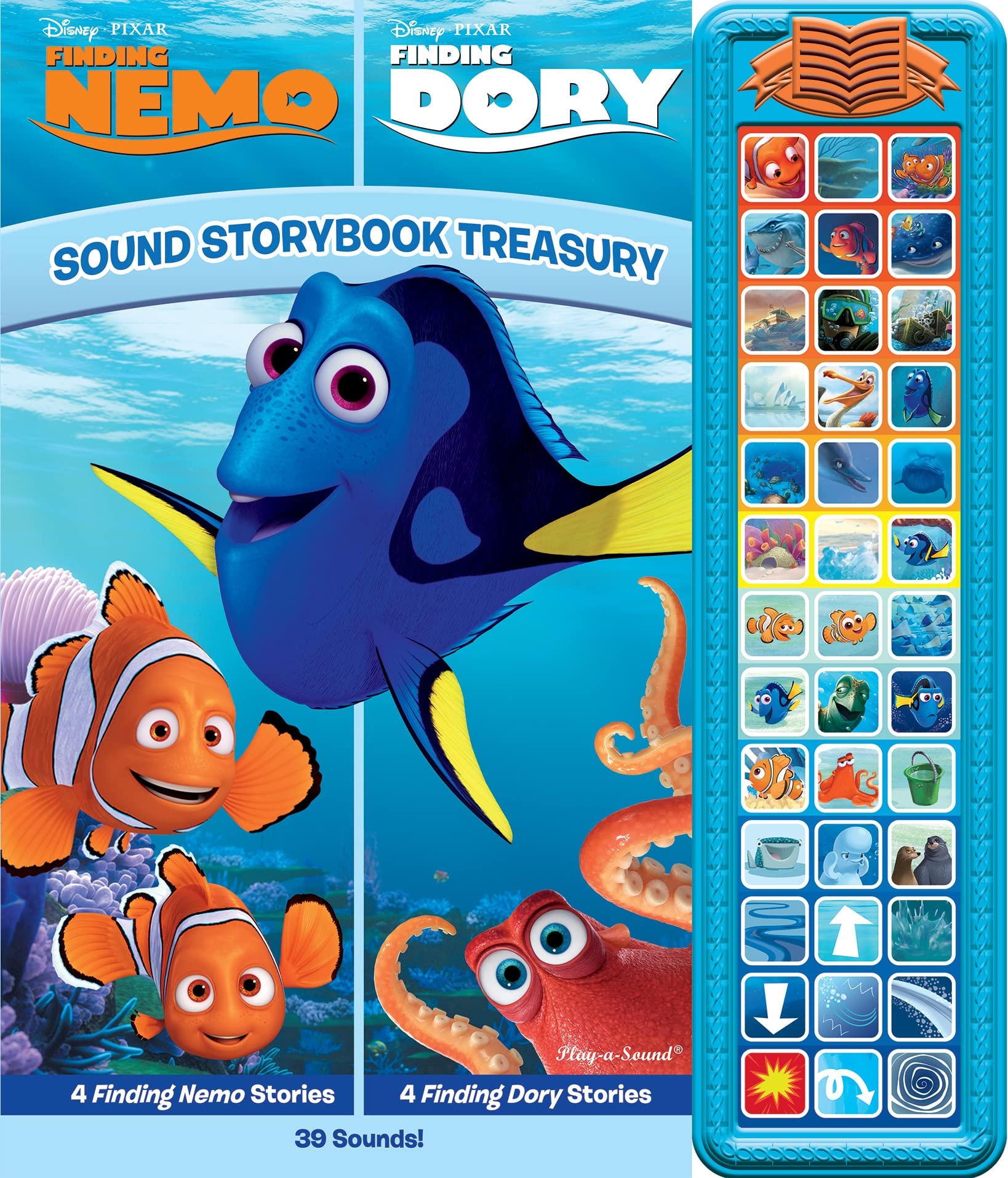 Disney Pixar  Finding Dory and Finding Nemo Sound Storybok Treasury  PI Kids