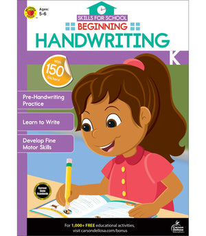 Skills for School Beginning Handwriting, Grades K  1,Used