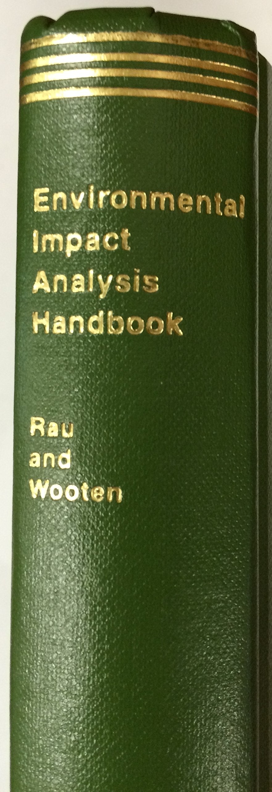 Environmental Impact Analysis Handbook,Used