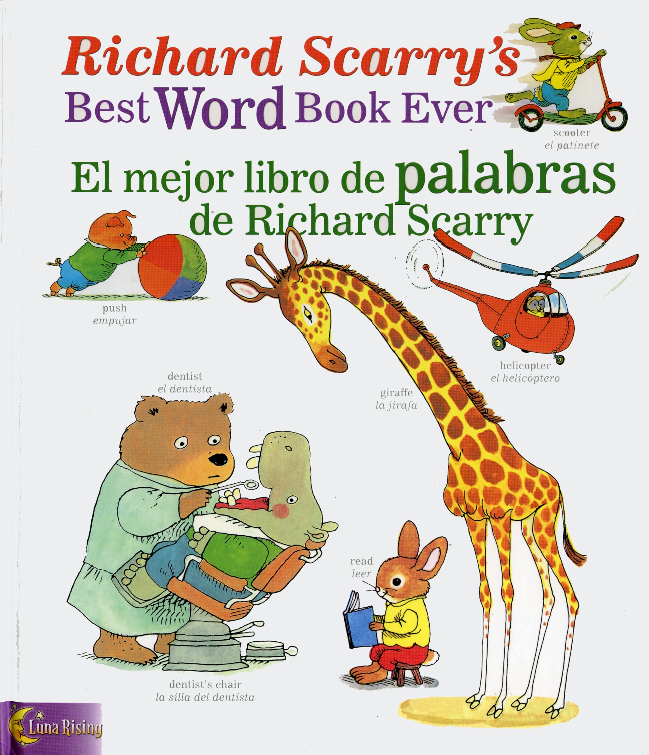 Richard Scarry's Best Word Book Ever / El mejor libro de palabras de Richard Scarry (Richard Scarry's Best Books Ever) (English,,Used
