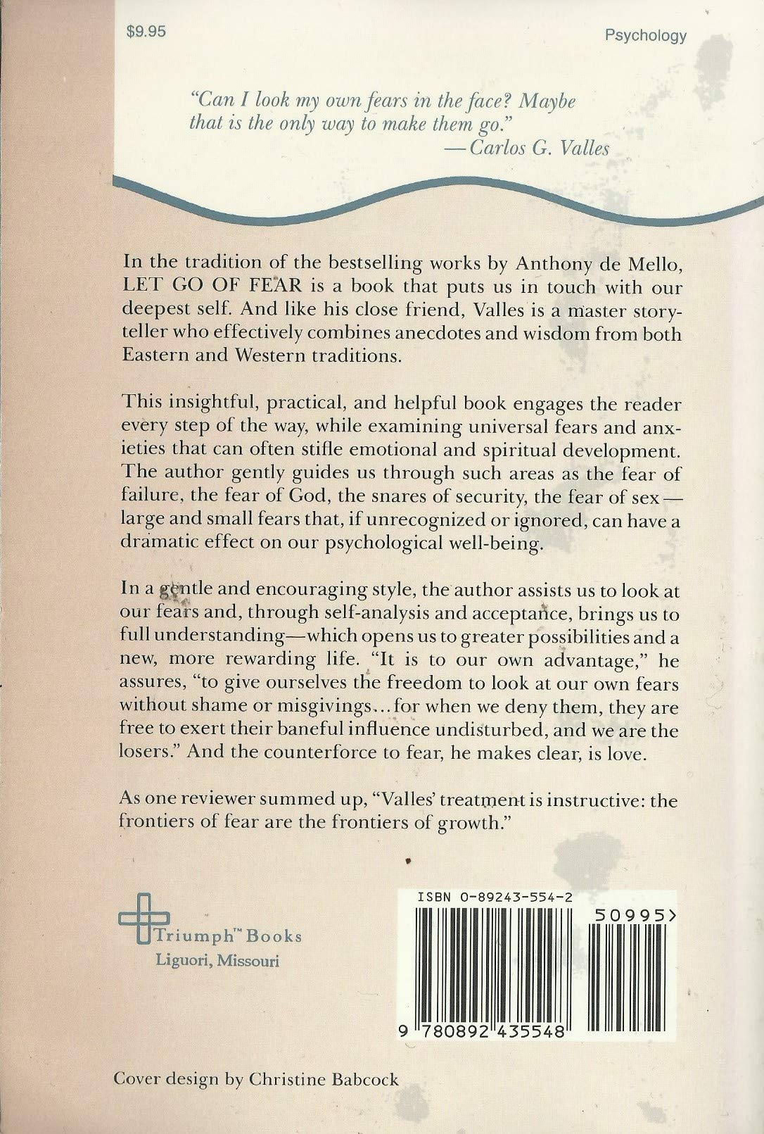 Let Go of Fear: Tackling Our Worst Emotion,Used