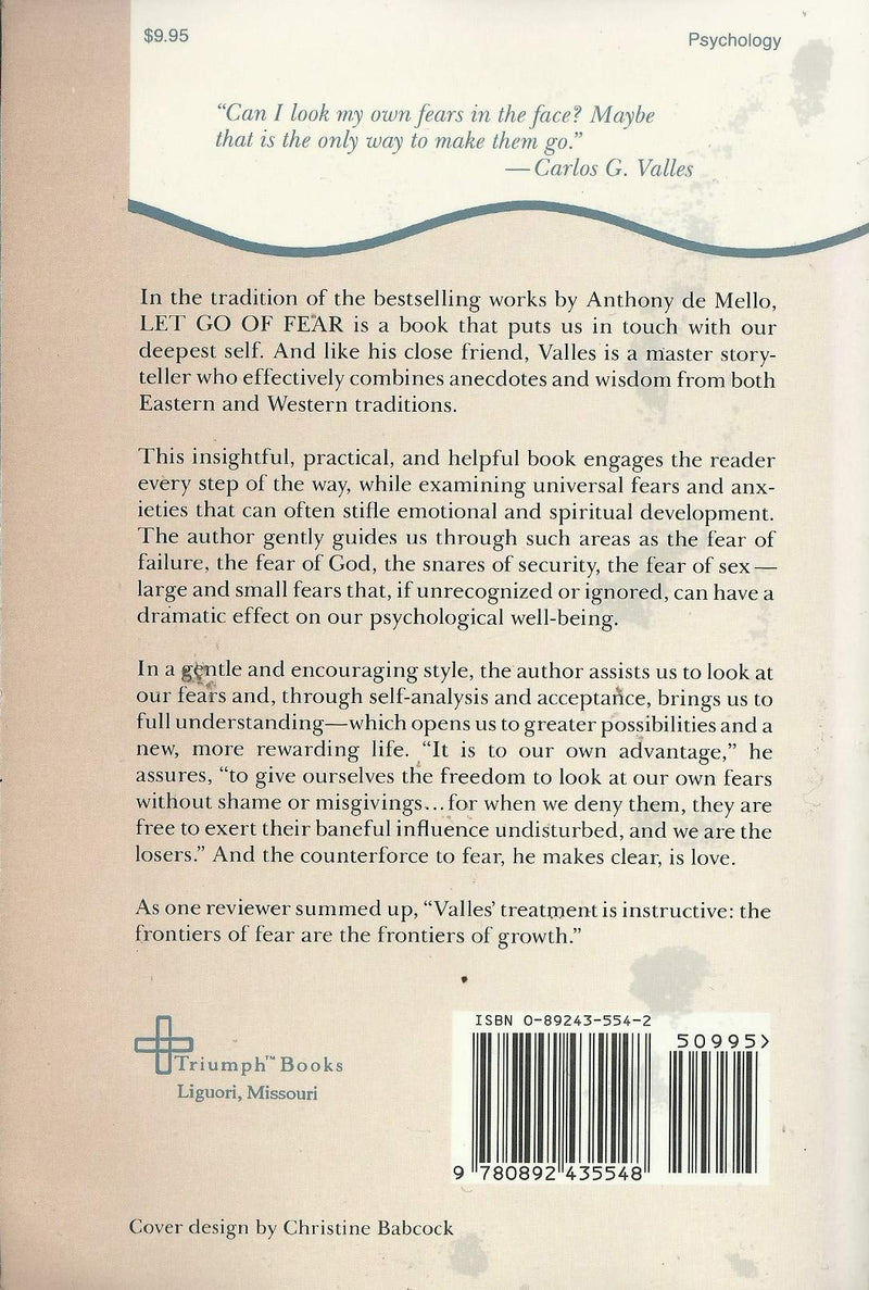 Let Go of Fear: Tackling Our Worst Emotion,Used