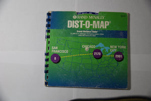 DistOMap: The Automatic Mileage Dialer : 11,000 U.S. Mileages at Your Fingertips, Routes and Major Cities, Fun and Educational,Used