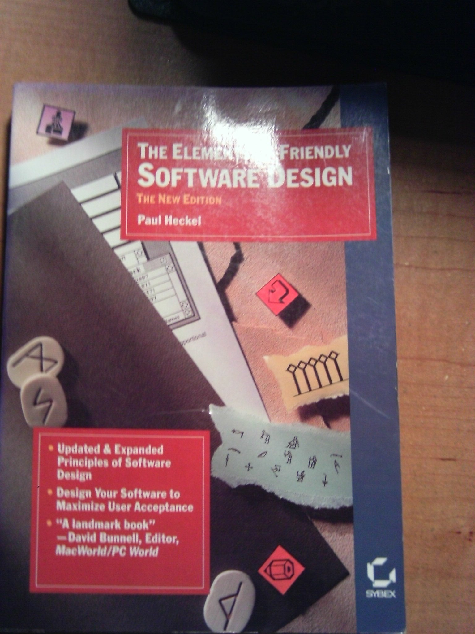 The Elements of Friendly Software Design by Heckel, Paul (1991) Paperback,Used