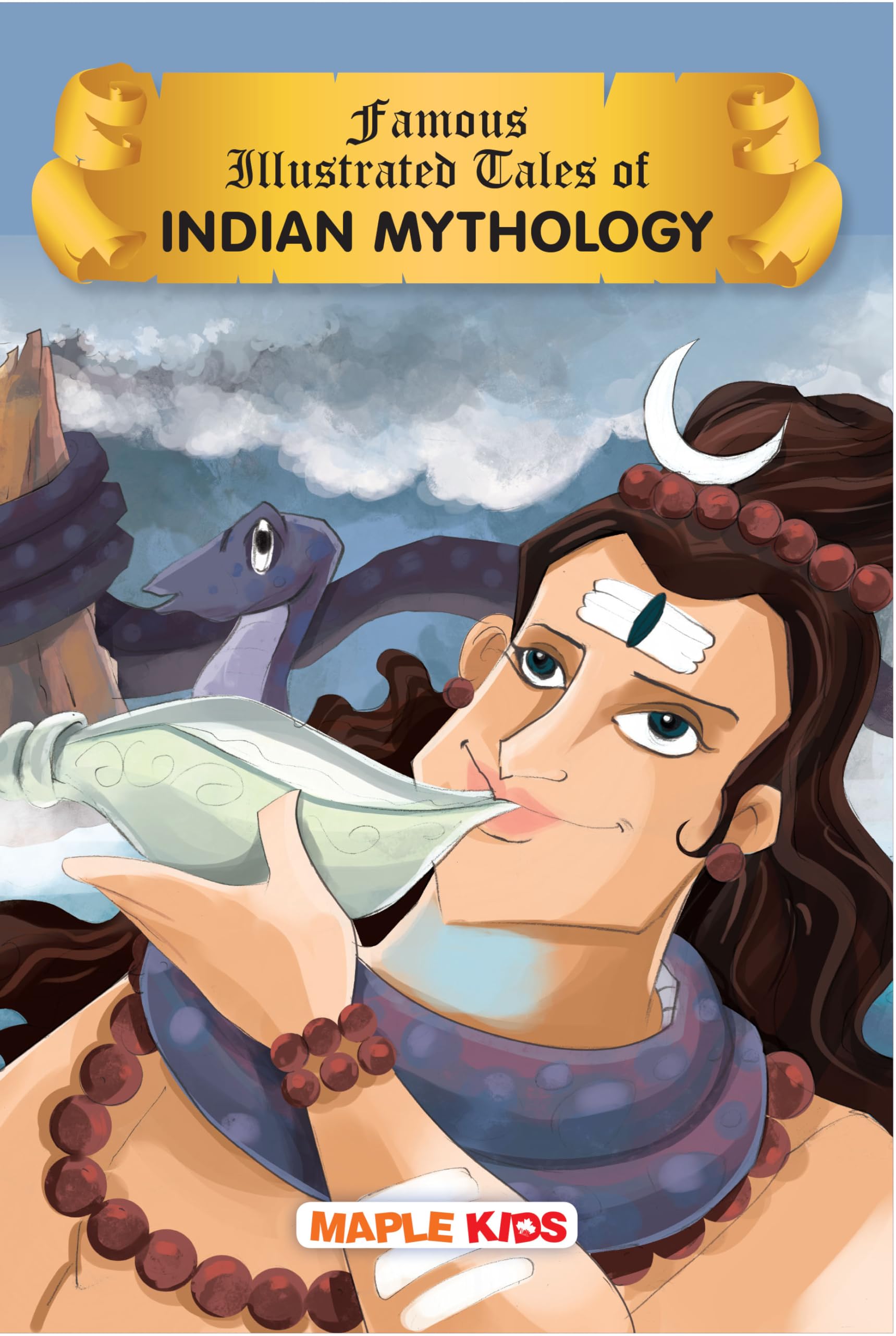 Indian Mythology (Illustrated) - Ramayana And Mahabharata - For Children