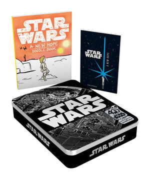 Star Wars 40th Anniversary Tin: Includes Book of the Film and Doodle Book,Used