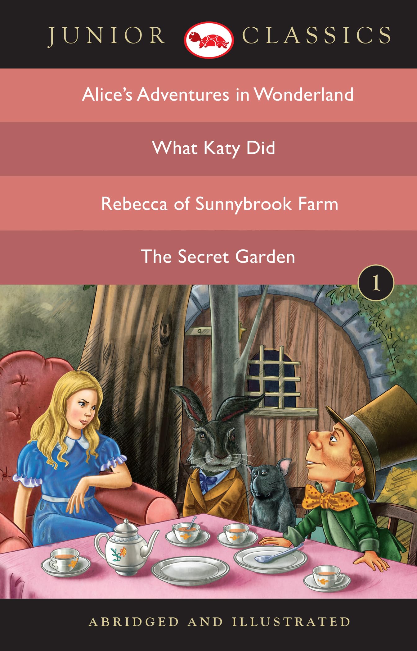 Junior Classic - Book 1 (Alice Adventure In Wonderland, What Katy Did, Rebecca Of Sunnybrook Farm, The Secret Garden) - B: Book 01 (Junior Classic: ... Of Sunnybrook Farm, The Secret Garden))
