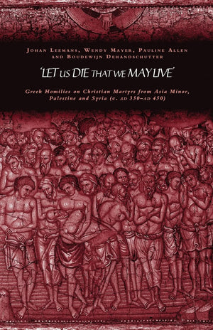 Let Us Die That We May Live',New