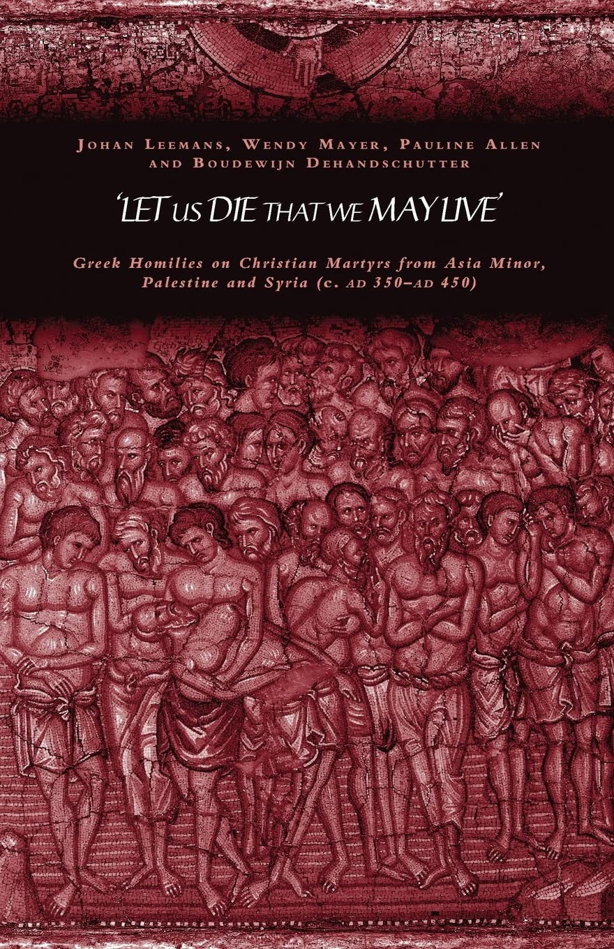 Let Us Die That We May Live',Used