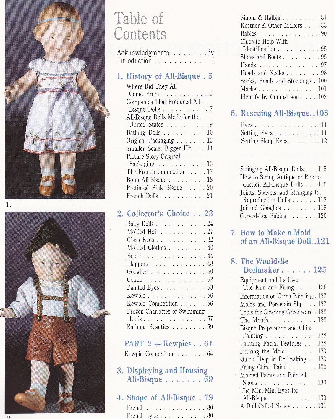 The Complete Book of AllBisque Dolls,Used