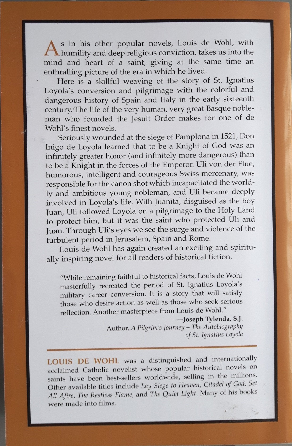 The Golden Thread: A Novel About St. Ignatius Loyola,New