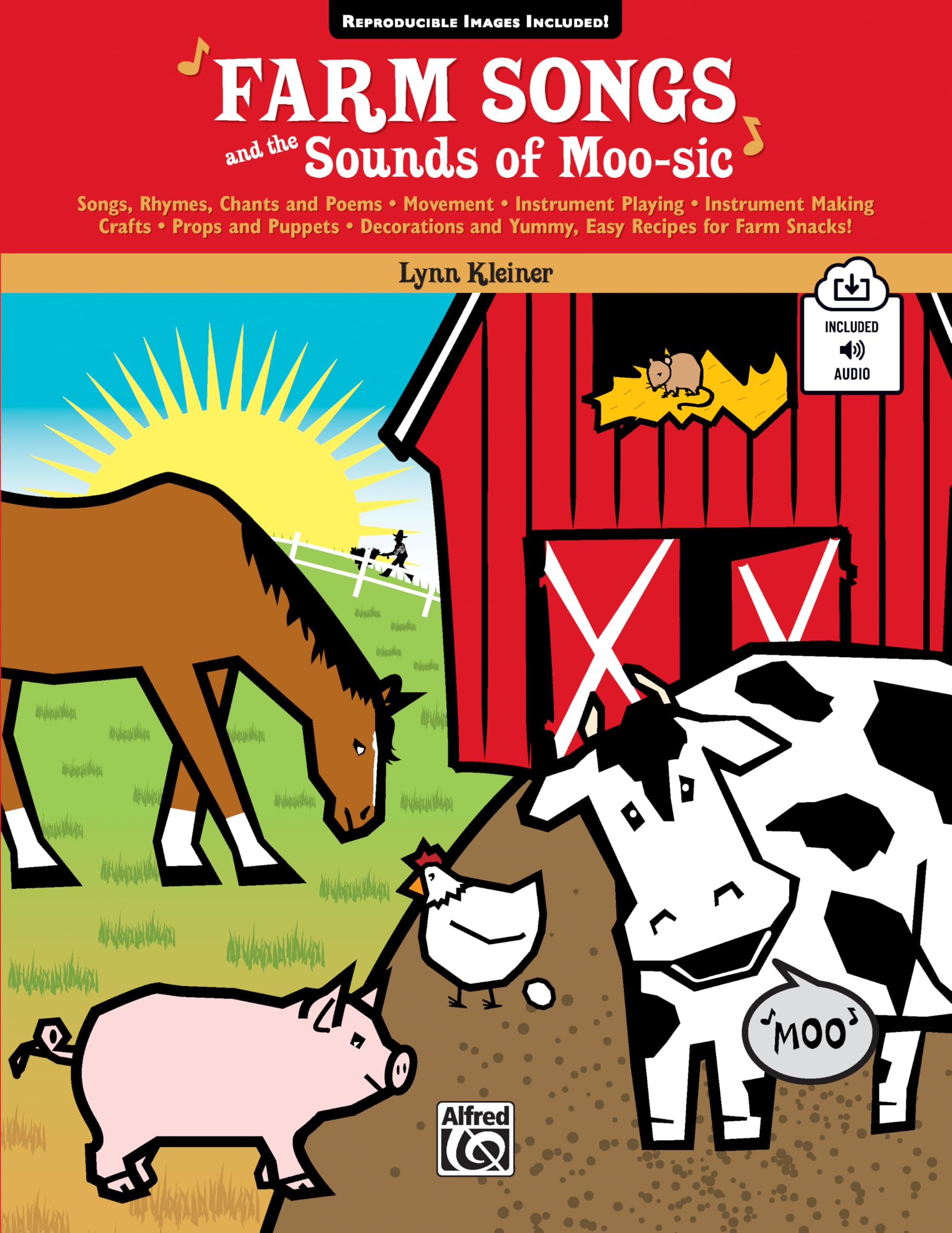 Farm Songs and the Sounds of Moosic!: Book & Online Audio,Used