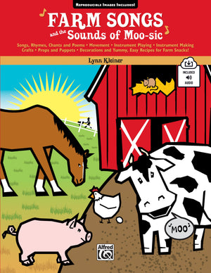 Farm Songs and the Sounds of Moosic!: Book & Online Audio,Used