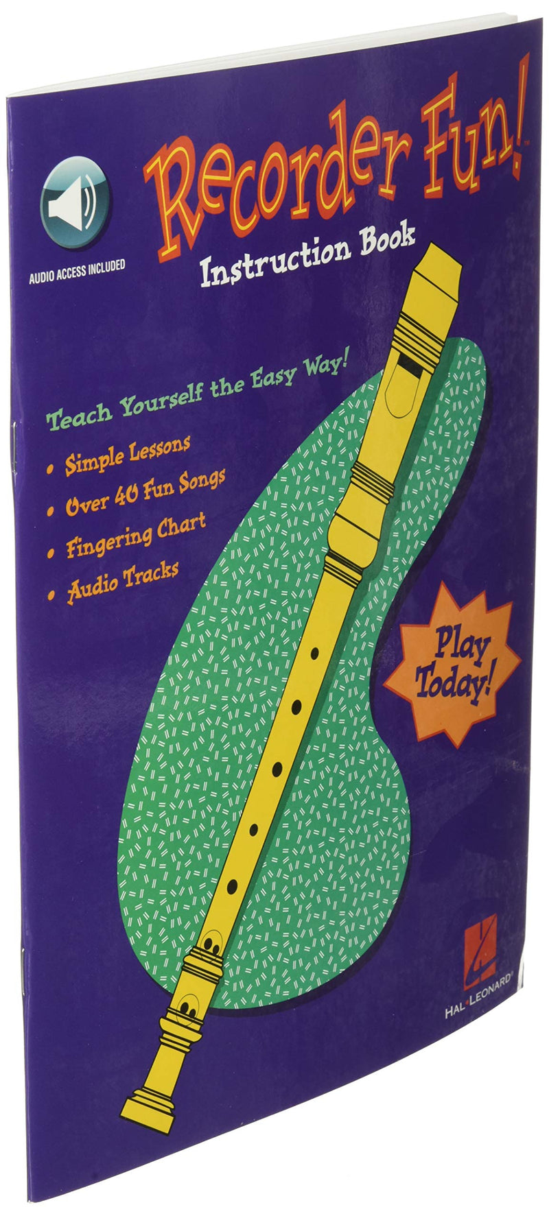 Recorder Fun! Teach Yourself the Easy Way!,Used