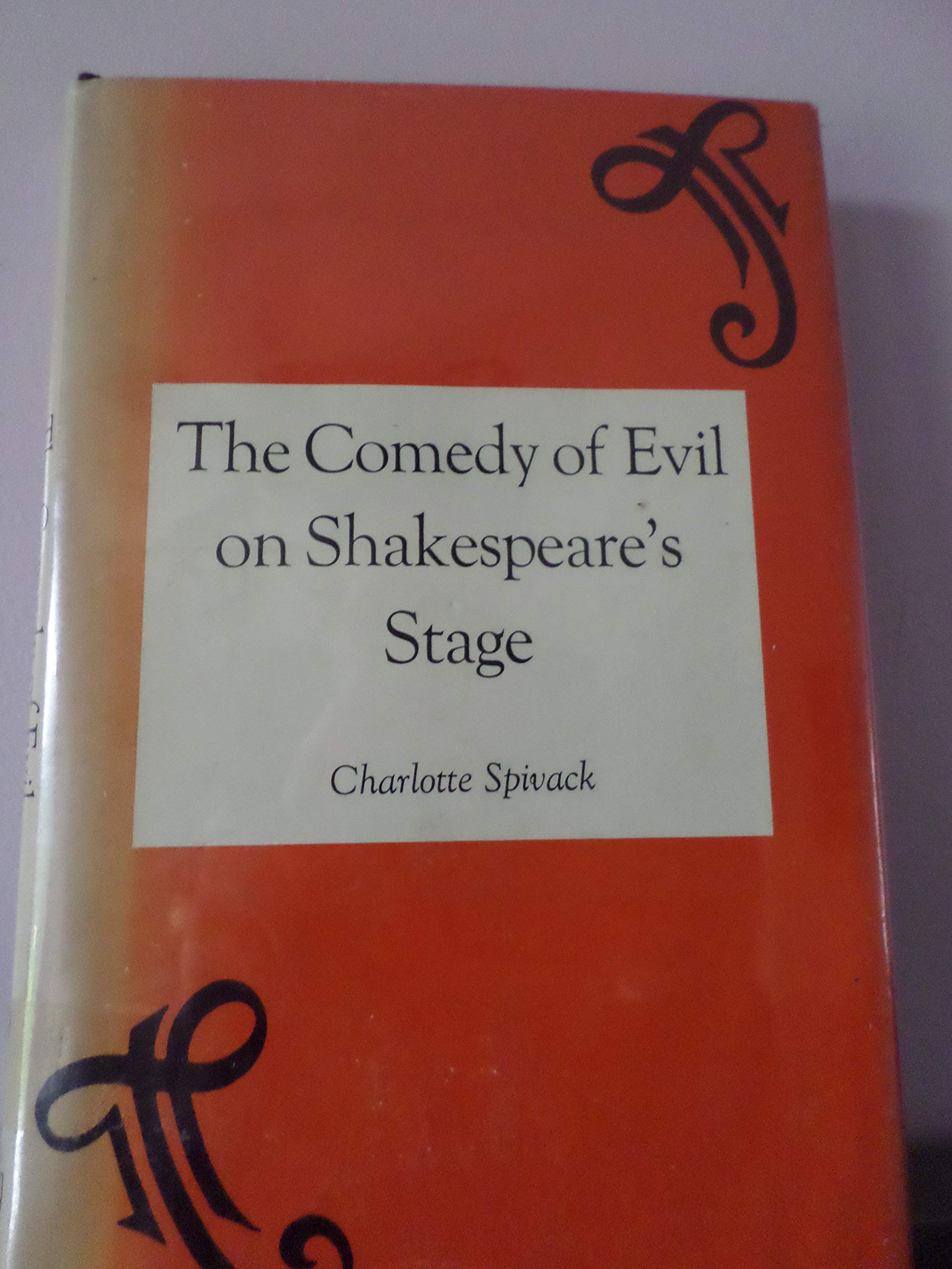 The Comedy of Evil on Shakespeare's Stage,Used