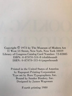 Looking at photographs;: 100 pictures from the collection of the Museum of Modern Art,,New