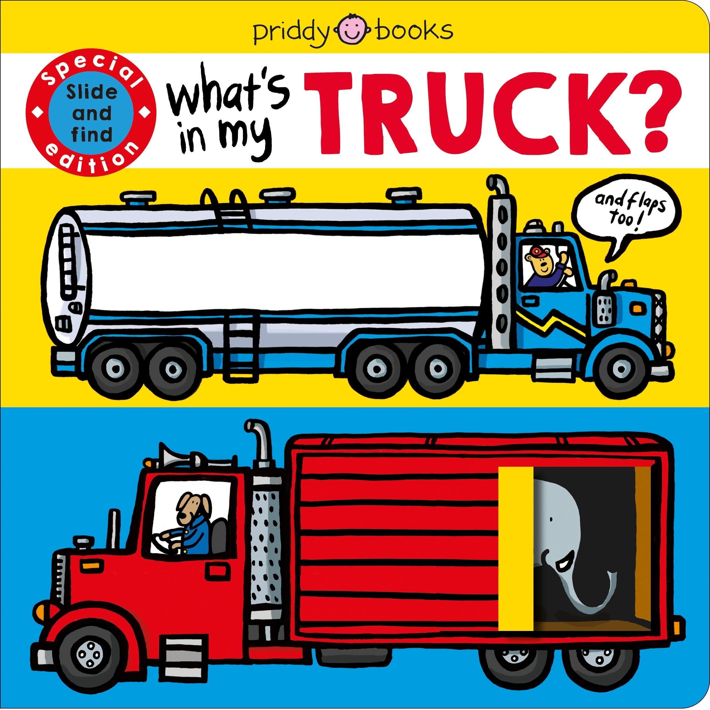 What's in My Truck? (large edition): A slide and find book,Used