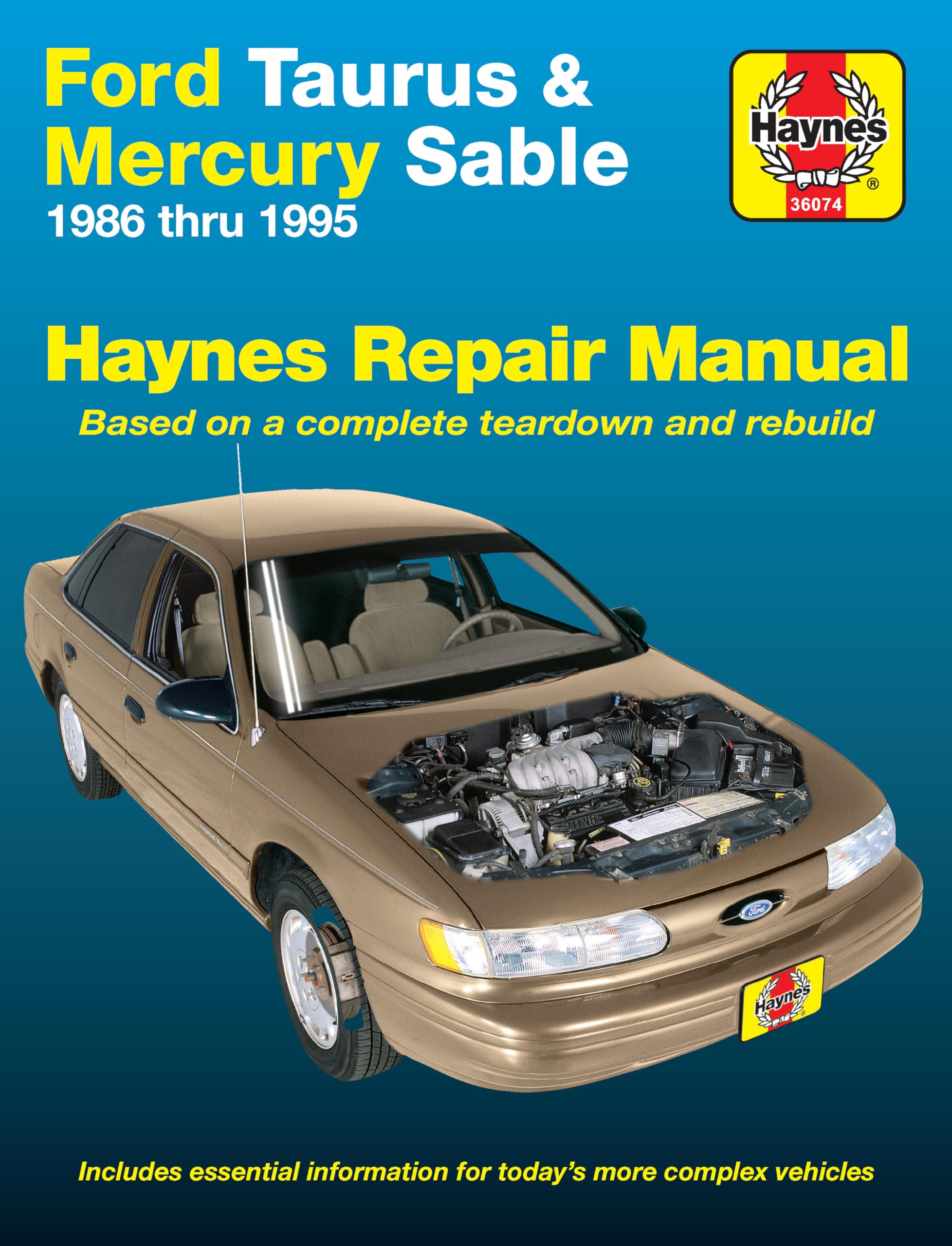 Ford Taurus & Mercury Sable (8695) Haynes Repair Manual (Does not include information specific to SHO or variable fuel models. ,New