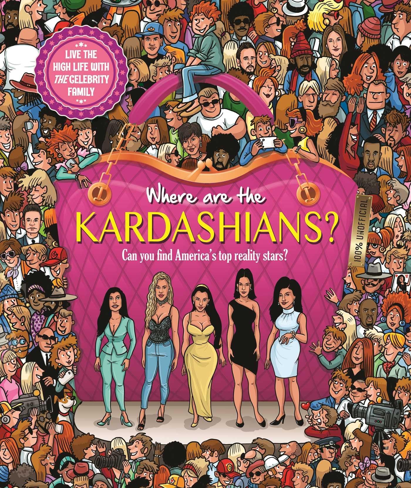 Where Are The Kardashians?: Search & Seek Book For Adults,New