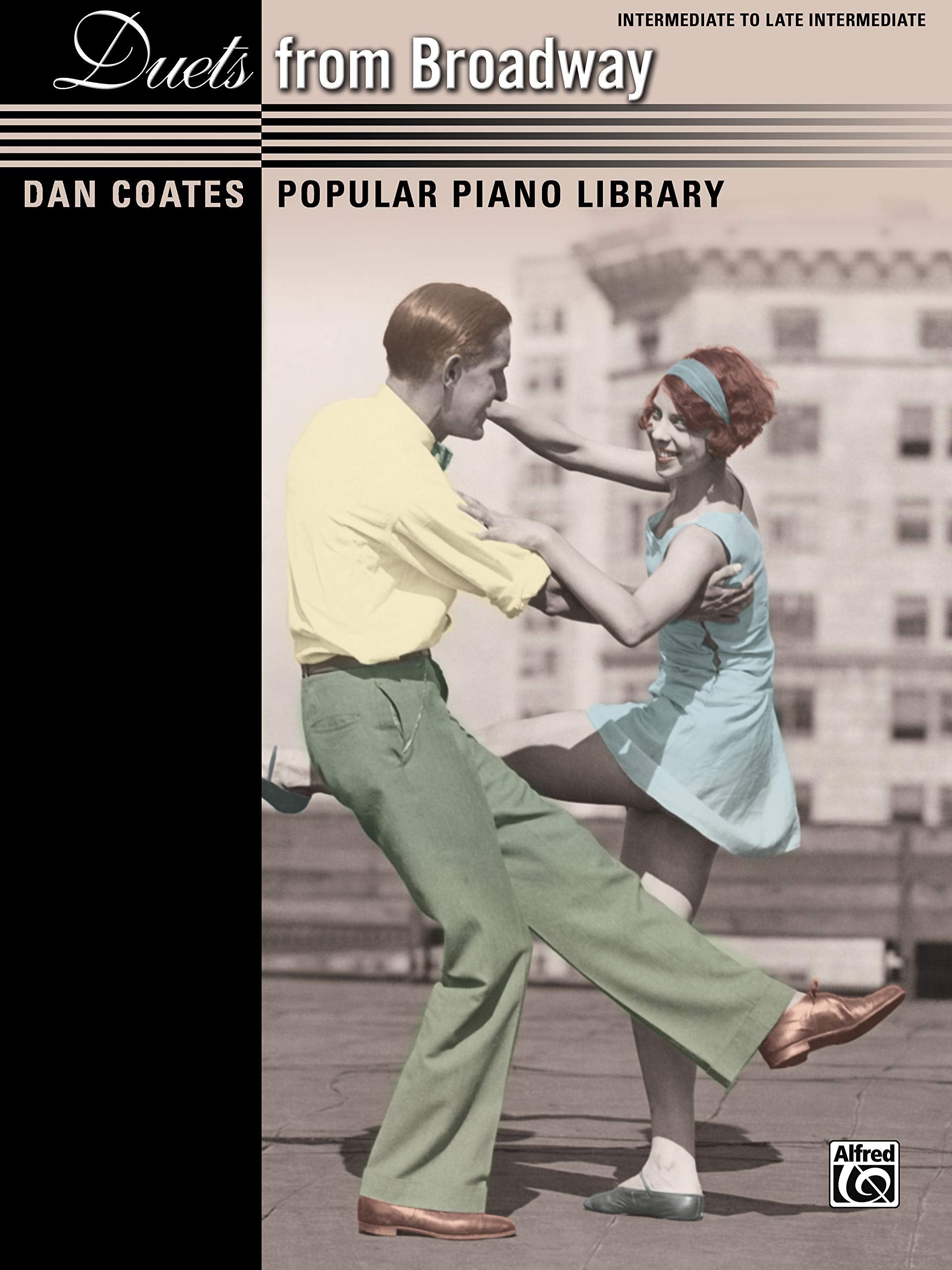 Dan Coates Popular Piano Library  Duets from Broadway,Used