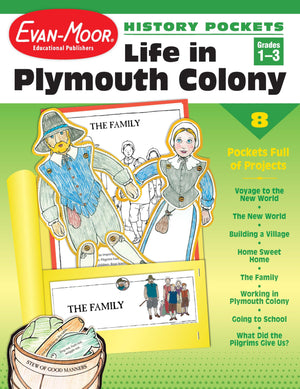 History Pockets: Life in Plymouth Colony, Grades 13,New