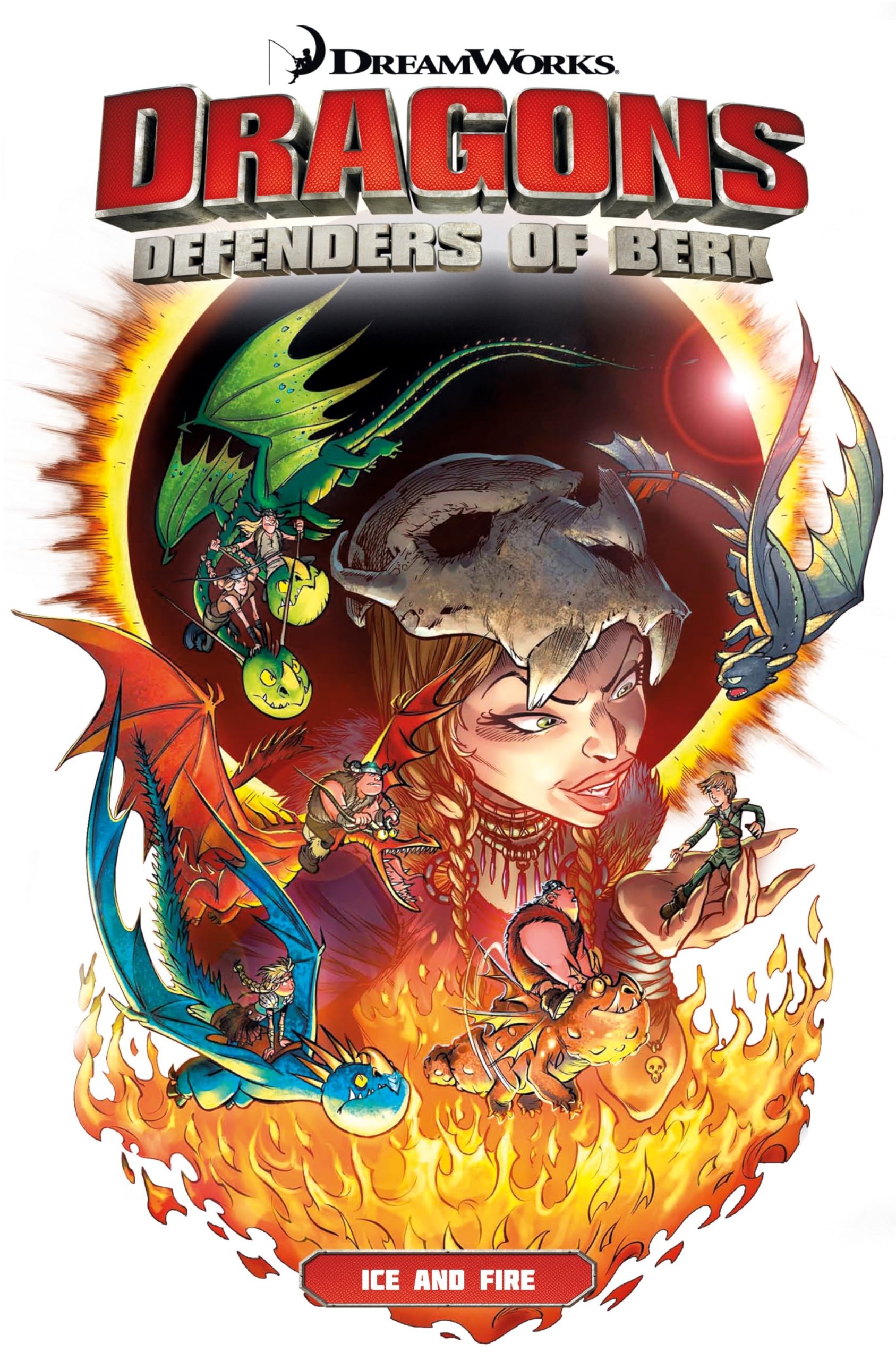 Dragons Defenders of Berk: Ice and Fire (An FBI Profiler Novel),Used