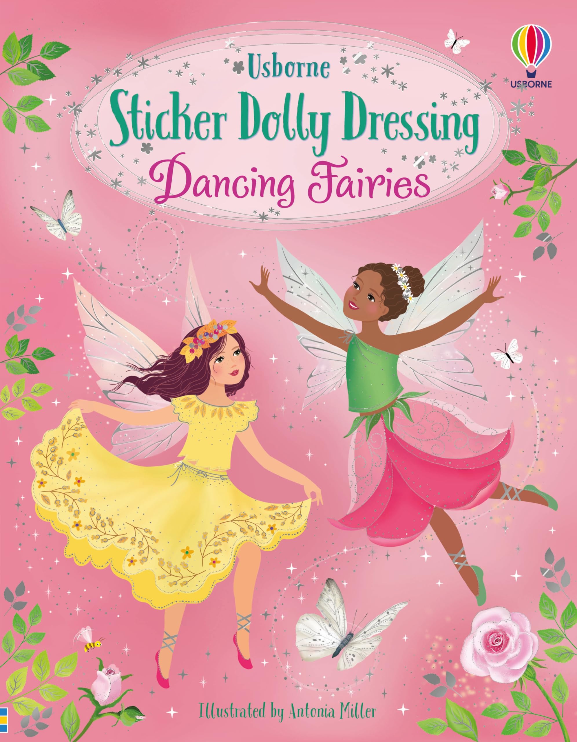 Sticker Dolly Dressing Dancing Fairies,Used