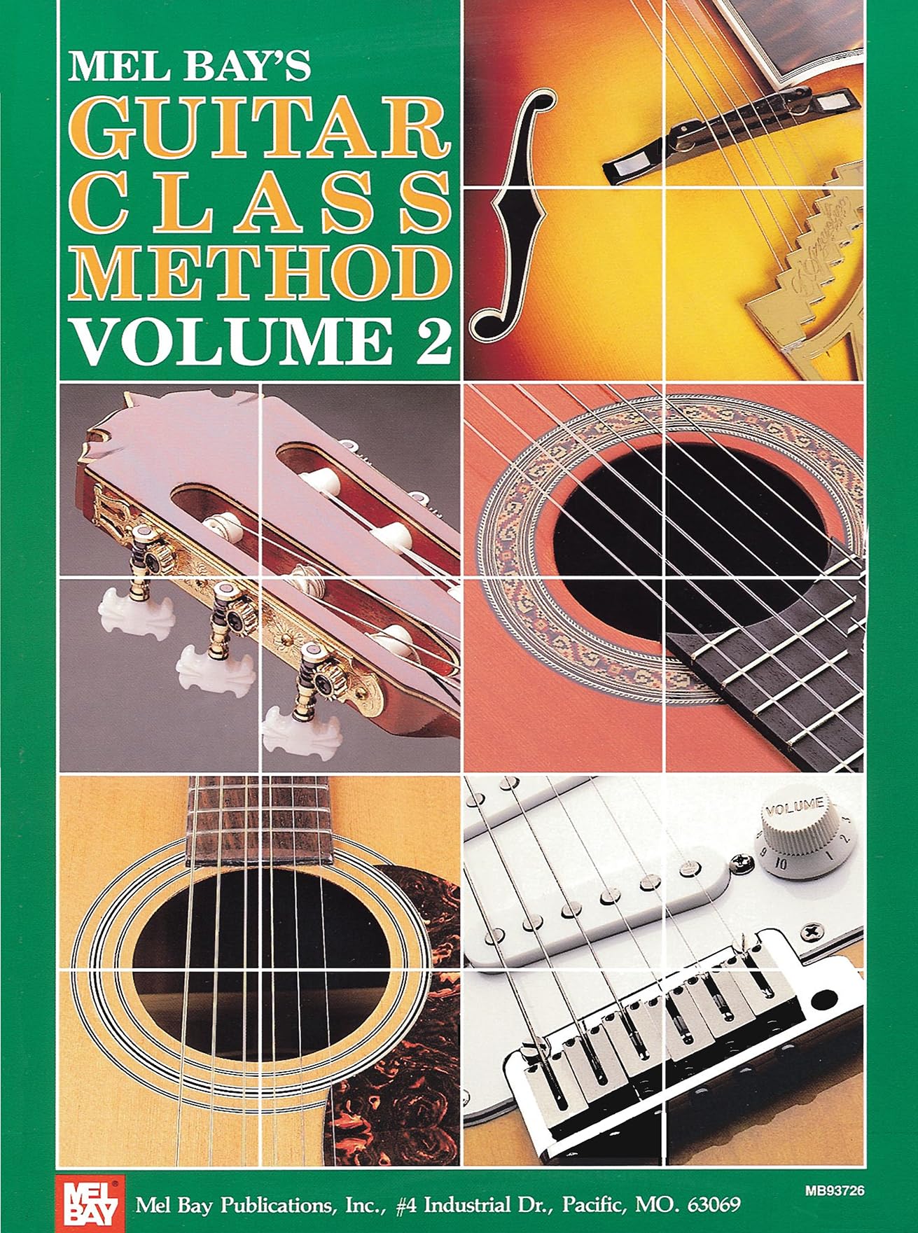 Mel Bay Guitar Class Method Volume 2,Used