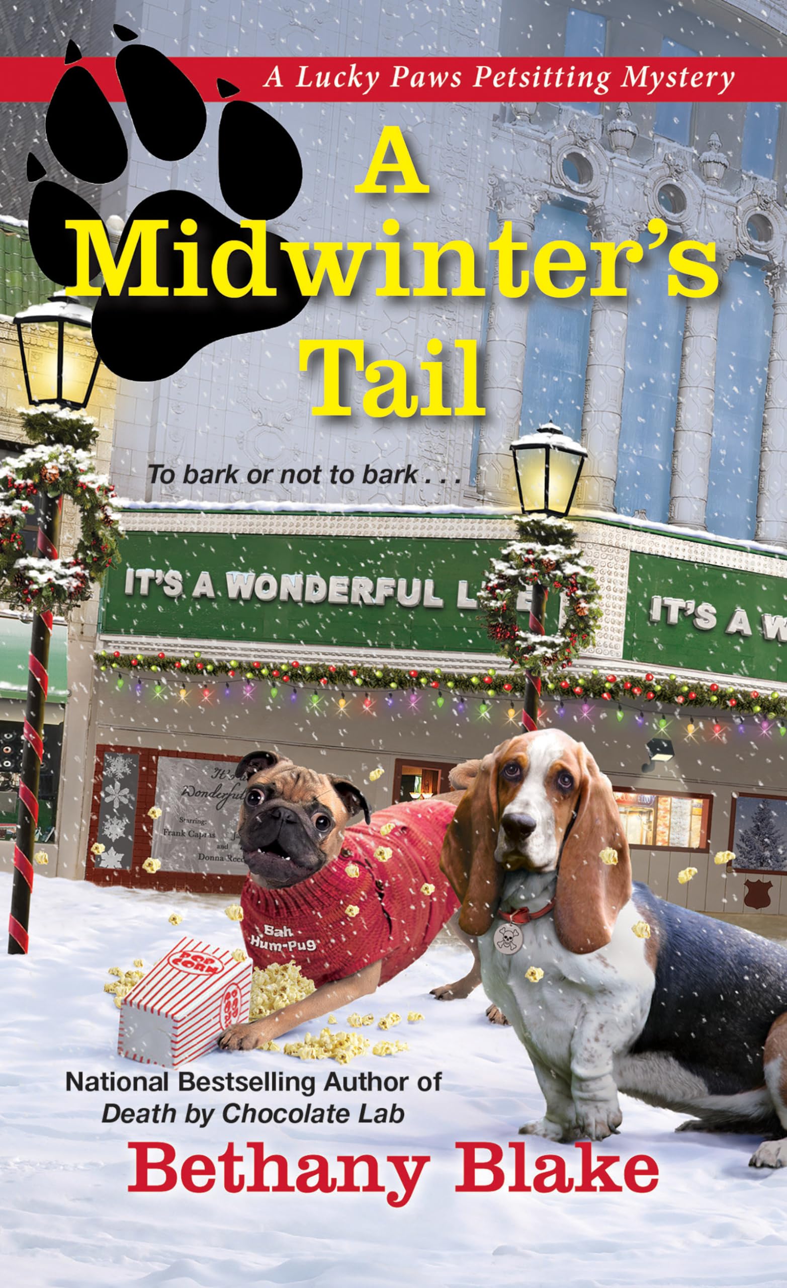 A Midwinter's Tail (Lucky Paws Petsitting Mystery),Used